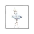 Picture of Ballerina Blue Dress _GroupedProduct_Square_Mini_ _GroupedProduct_Square_Canvas_Framed_