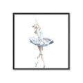 Picture of Ballerina Blue Dress _GroupedProduct_Square_Mini_ _GroupedProduct_Square_Canvas_Framed_