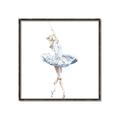 Picture of Ballerina Blue Dress _GroupedProduct_Square_Mini_ _GroupedProduct_Square_Canvas_Framed_