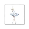 Picture of Ballerina Blue Dress _GroupedProduct_Square_Mini_ _GroupedProduct_Square_Canvas_Framed_
