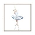 Picture of Ballerina Blue Dress _GroupedProduct_Square_Mini_ _GroupedProduct_Square_Canvas_Framed_