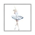 Picture of Ballerina Blue Dress _GroupedProduct_Square_Mini_ _GroupedProduct_Square_Canvas_Framed_