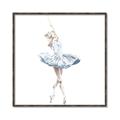 Picture of Ballerina Blue Dress _GroupedProduct_Square_Mini_ _GroupedProduct_Square_Canvas_Framed_