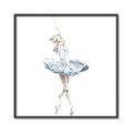 Picture of Ballerina Blue Dress _GroupedProduct_Square_Mini_ _GroupedProduct_Square_Canvas_Framed_