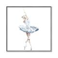 Picture of Ballerina Blue Dress _GroupedProduct_Square_Mini_ _GroupedProduct_Square_Canvas_Framed_
