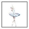 Picture of Ballerina Blue Dress _GroupedProduct_Square_Mini_ _GroupedProduct_Square_Canvas_Framed_