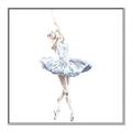 Picture of Ballerina Blue Dress _GroupedProduct_Square_Mini_ _GroupedProduct_Square_Canvas_Framed_