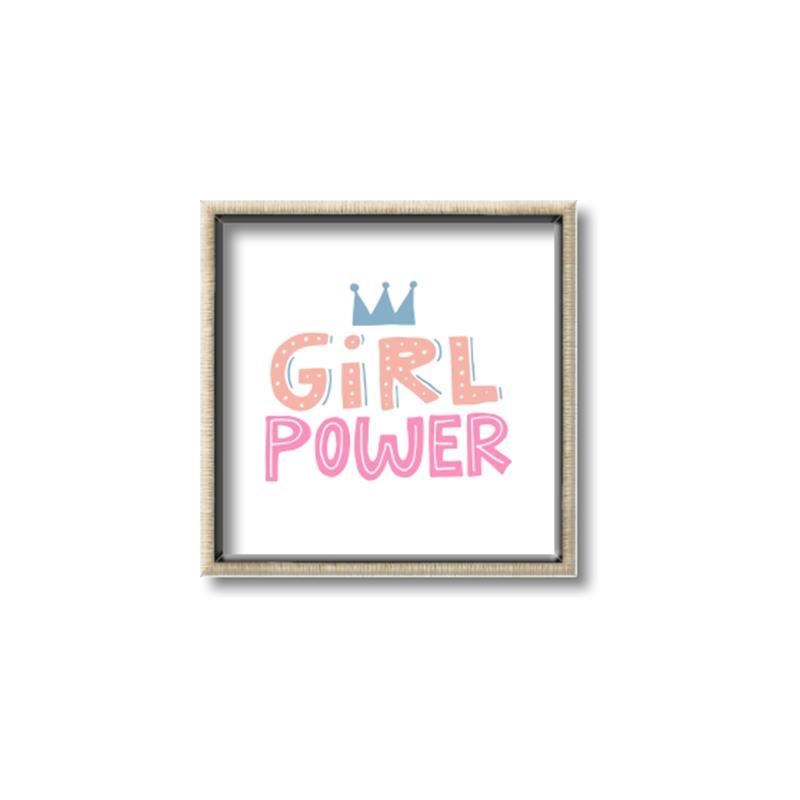 Picture of Girl Power _GroupedProduct_Square_Mini_ _GroupedProduct_Square_Canvas_Framed_