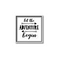 Picture of Adventure Begin _GroupedProduct_Square_Mini_ _GroupedProduct_Square_Canvas_Framed_