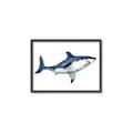 Picture of Shark Attack I   _GroupedProduct_Rectangle_Landscape_Mini_ _GroupedProduct_Rectangle_Landscape_Canvas_Framed_