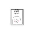 Picture of Be Brave Bear _GroupedProduct_Rectangle_Portrait_Mini_ _GroupedProduct_Rectangle_Portrait_Canvas_Framed_