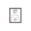 Picture of Be Brave Bear _GroupedProduct_Rectangle_Portrait_Mini_ _GroupedProduct_Rectangle_Portrait_Canvas_Framed_