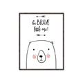 Picture of Be Brave Bear _GroupedProduct_Rectangle_Portrait_Mini_ _GroupedProduct_Rectangle_Portrait_Canvas_Framed_