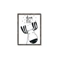 Picture of Dream Big Moose _GroupedProduct_Rectangle_Portrait_Mini_ _GroupedProduct_Rectangle_Portrait_Canvas_Framed_
