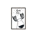 Picture of Dream Big Moose _GroupedProduct_Rectangle_Portrait_Mini_ _GroupedProduct_Rectangle_Portrait_Canvas_Framed_