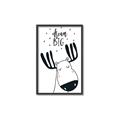 Picture of Dream Big Moose _GroupedProduct_Rectangle_Portrait_Mini_ _GroupedProduct_Rectangle_Portrait_Canvas_Framed_