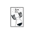 Picture of Dream Big Moose _GroupedProduct_Rectangle_Portrait_Mini_ _GroupedProduct_Rectangle_Portrait_Canvas_Framed_