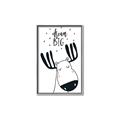 Picture of Dream Big Moose _GroupedProduct_Rectangle_Portrait_Mini_ _GroupedProduct_Rectangle_Portrait_Canvas_Framed_