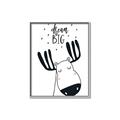 Picture of Dream Big Moose _GroupedProduct_Rectangle_Portrait_Mini_ _GroupedProduct_Rectangle_Portrait_Canvas_Framed_