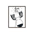 Picture of Dream Big Moose _GroupedProduct_Rectangle_Portrait_Mini_ _GroupedProduct_Rectangle_Portrait_Canvas_Framed_