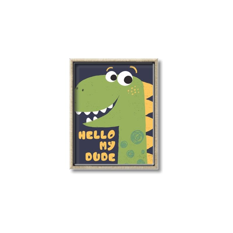 Picture of Green Dude _GroupedProduct_Rectangle_Portrait_Mini_ _GroupedProduct_Rectangle_Portrait_Canvas_Framed_