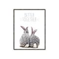Picture of Better Together Bunny Tail  _GroupedProduct_Rectangle_Portrait_Mini_ _GroupedProduct_Rectangle_Portrait_Canvas_Framed_