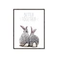Picture of Better Together Bunny Tail  _GroupedProduct_Rectangle_Portrait_Mini_ _GroupedProduct_Rectangle_Portrait_Canvas_Framed_