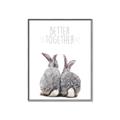 Picture of Better Together Bunny Tail  _GroupedProduct_Rectangle_Portrait_Mini_ _GroupedProduct_Rectangle_Portrait_Canvas_Framed_