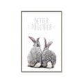 Picture of Better Together Bunny Tail  _GroupedProduct_Rectangle_Portrait_Mini_ _GroupedProduct_Rectangle_Portrait_Canvas_Framed_