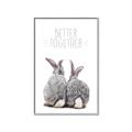 Picture of Better Together Bunny Tail  _GroupedProduct_Rectangle_Portrait_Mini_ _GroupedProduct_Rectangle_Portrait_Canvas_Framed_
