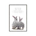 Picture of Better Together Bunny Tail  _GroupedProduct_Rectangle_Portrait_Mini_ _GroupedProduct_Rectangle_Portrait_Canvas_Framed_