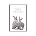 Picture of Better Together Bunny Tail  _GroupedProduct_Rectangle_Portrait_Mini_ _GroupedProduct_Rectangle_Portrait_Canvas_Framed_