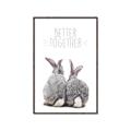 Picture of Better Together Bunny Tail  _GroupedProduct_Rectangle_Portrait_Mini_ _GroupedProduct_Rectangle_Portrait_Canvas_Framed_