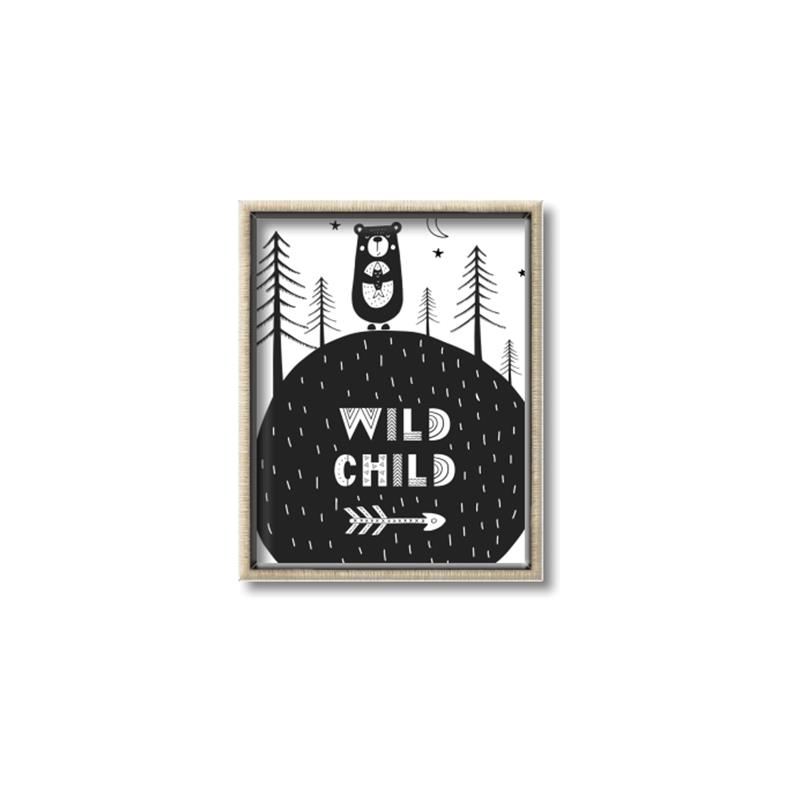 Picture of Wild Child  _GroupedProduct_Rectangle_Portrait_Mini_ _GroupedProduct_Rectangle_Portrait_Canvas_Framed_