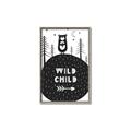 Picture of Wild Child  _GroupedProduct_Rectangle_Portrait_Mini_ _GroupedProduct_Rectangle_Portrait_Canvas_Framed_