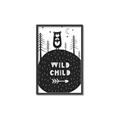 Picture of Wild Child  _GroupedProduct_Rectangle_Portrait_Mini_ _GroupedProduct_Rectangle_Portrait_Canvas_Framed_