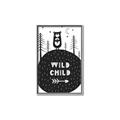 Picture of Wild Child  _GroupedProduct_Rectangle_Portrait_Mini_ _GroupedProduct_Rectangle_Portrait_Canvas_Framed_