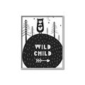 Picture of Wild Child  _GroupedProduct_Rectangle_Portrait_Mini_ _GroupedProduct_Rectangle_Portrait_Canvas_Framed_