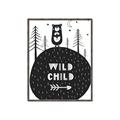 Picture of Wild Child  _GroupedProduct_Rectangle_Portrait_Mini_ _GroupedProduct_Rectangle_Portrait_Canvas_Framed_