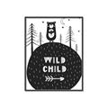 Picture of Wild Child  _GroupedProduct_Rectangle_Portrait_Mini_ _GroupedProduct_Rectangle_Portrait_Canvas_Framed_