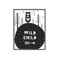 Picture of Wild Child  _GroupedProduct_Rectangle_Portrait_Mini_ _GroupedProduct_Rectangle_Portrait_Canvas_Framed_