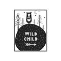 Picture of Wild Child  _GroupedProduct_Rectangle_Portrait_Mini_ _GroupedProduct_Rectangle_Portrait_Canvas_Framed_