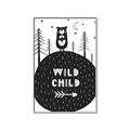 Picture of Wild Child  _GroupedProduct_Rectangle_Portrait_Mini_ _GroupedProduct_Rectangle_Portrait_Canvas_Framed_