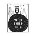 Picture of Wild Child  _GroupedProduct_Rectangle_Portrait_Mini_ _GroupedProduct_Rectangle_Portrait_Canvas_Framed_