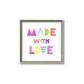 Picture of Made with Love _GroupedProduct_Square_Mini_ _GroupedProduct_Square_Canvas_Framed_