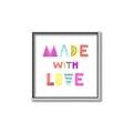 Picture of Made with Love _GroupedProduct_Square_Mini_ _GroupedProduct_Square_Canvas_Framed_