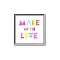 Picture of Made with Love _GroupedProduct_Square_Mini_ _GroupedProduct_Square_Canvas_Framed_
