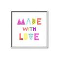 Picture of Made with Love _GroupedProduct_Square_Mini_ _GroupedProduct_Square_Canvas_Framed_