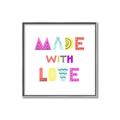Picture of Made with Love _GroupedProduct_Square_Mini_ _GroupedProduct_Square_Canvas_Framed_