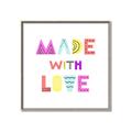 Picture of Made with Love _GroupedProduct_Square_Mini_ _GroupedProduct_Square_Canvas_Framed_